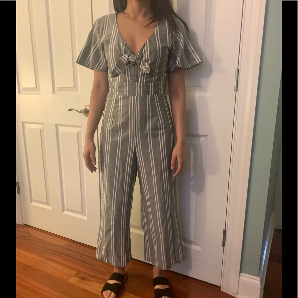 Marshall’s Striped Linen Jumpsuit